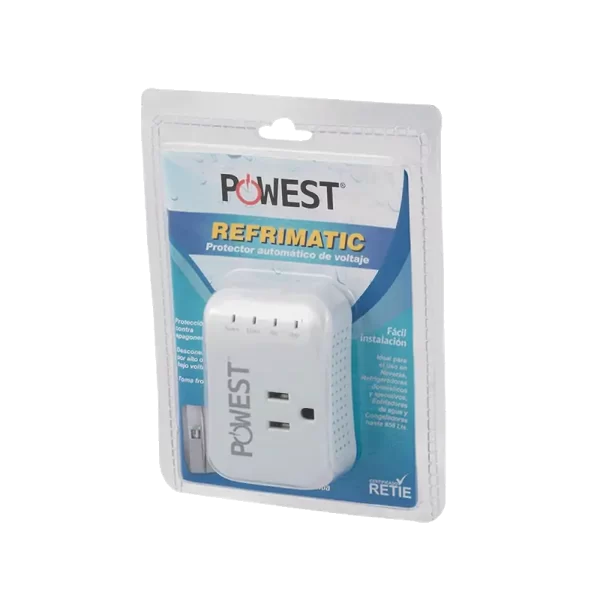 Protector de Voltaje para Refrigeradores 120V 10A – Powest Refrimatic
