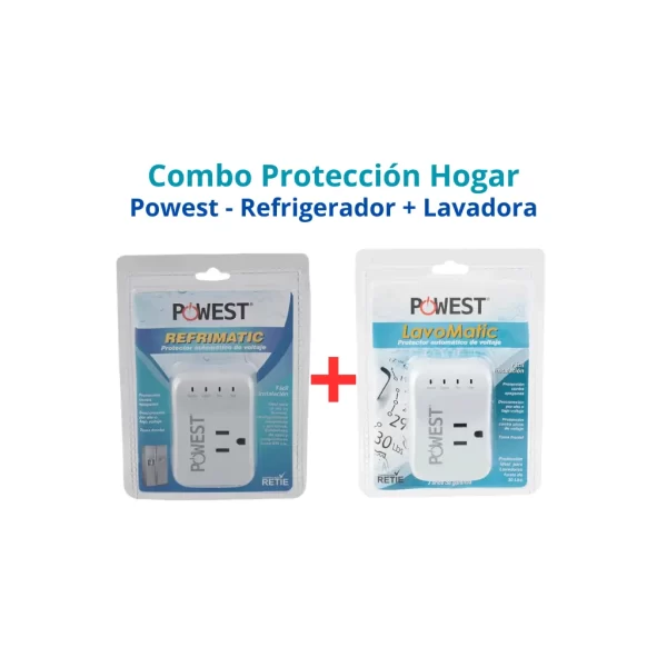 Combo Protección Hogar Powest – Refrigerador + Lavadora